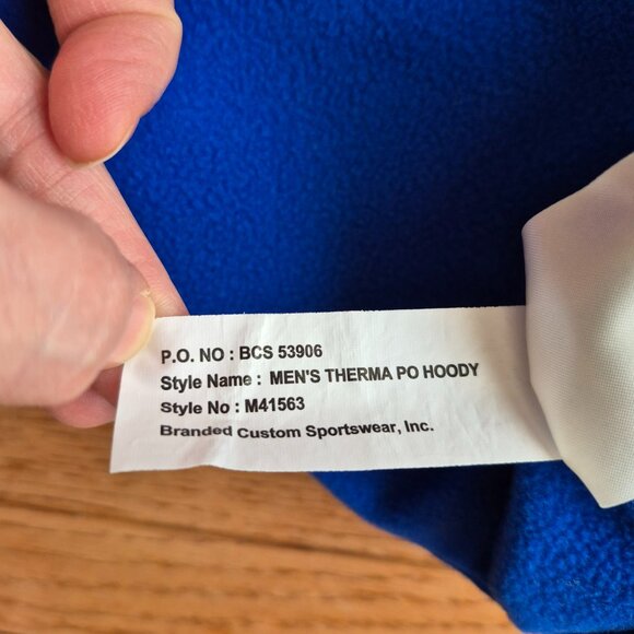 Nike Duke Lacrosse Dri-Fit Men's Therma Hoodie Sweatshirt XL - Picture 5 of 11